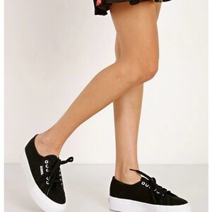 Superga 2790 Black size 37.5 Fits like US 8